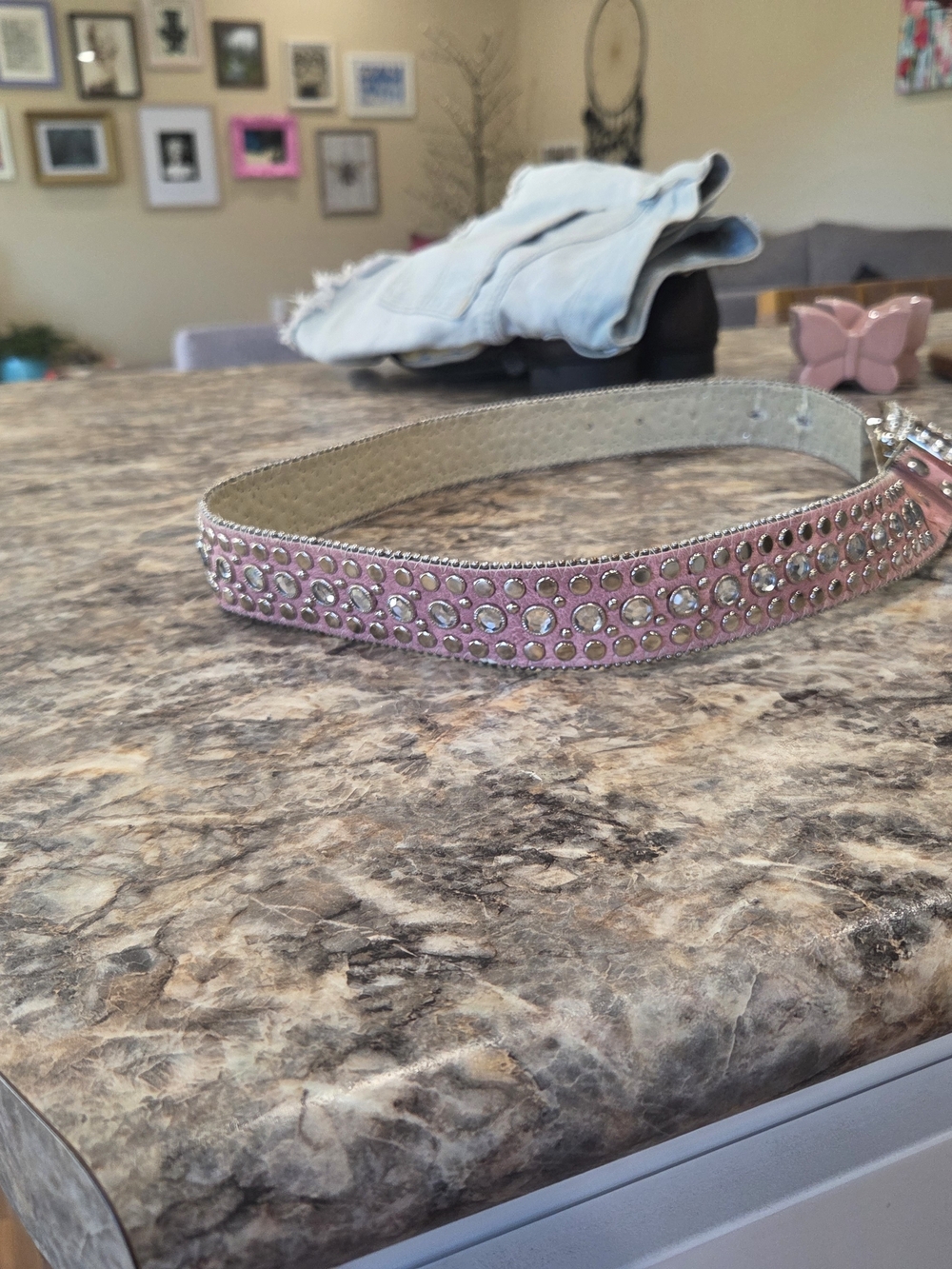 Y2k Rhinestone Belt - Picture 4 of 4